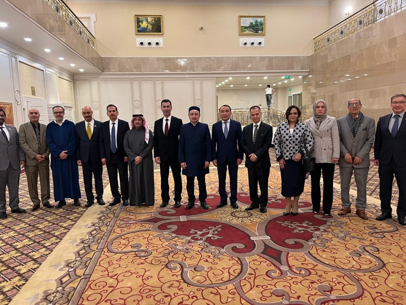 السفير أبو زيد يقيم مأدبة افطار بإسم مجلس السفراء العرب في كازاخستان