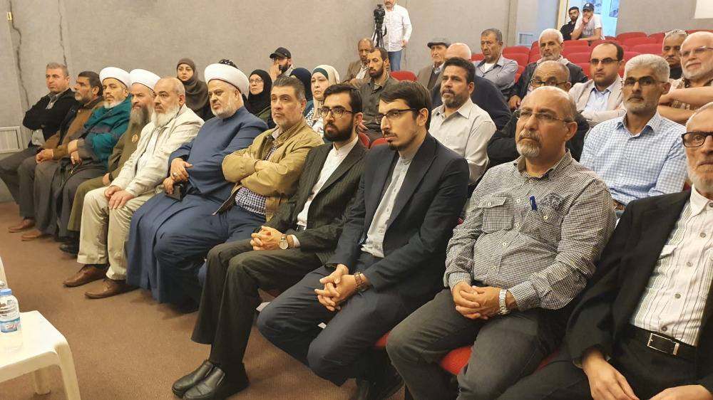 بمناسبة استشهاد الأسير الشيخ خضر عدنان.. التكتل الداعم للمقاومة يقيم احتفالا تأبينيا في قاعة بلدية صيدا