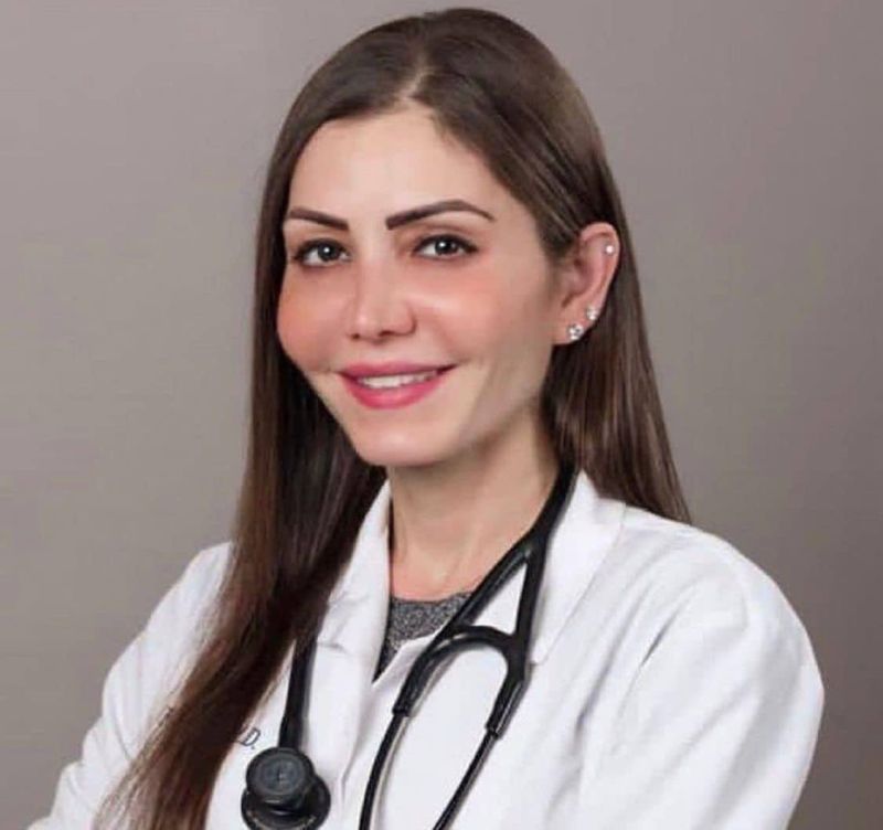 د. رنا  الصباغ  غدرها المرض في غربتها!