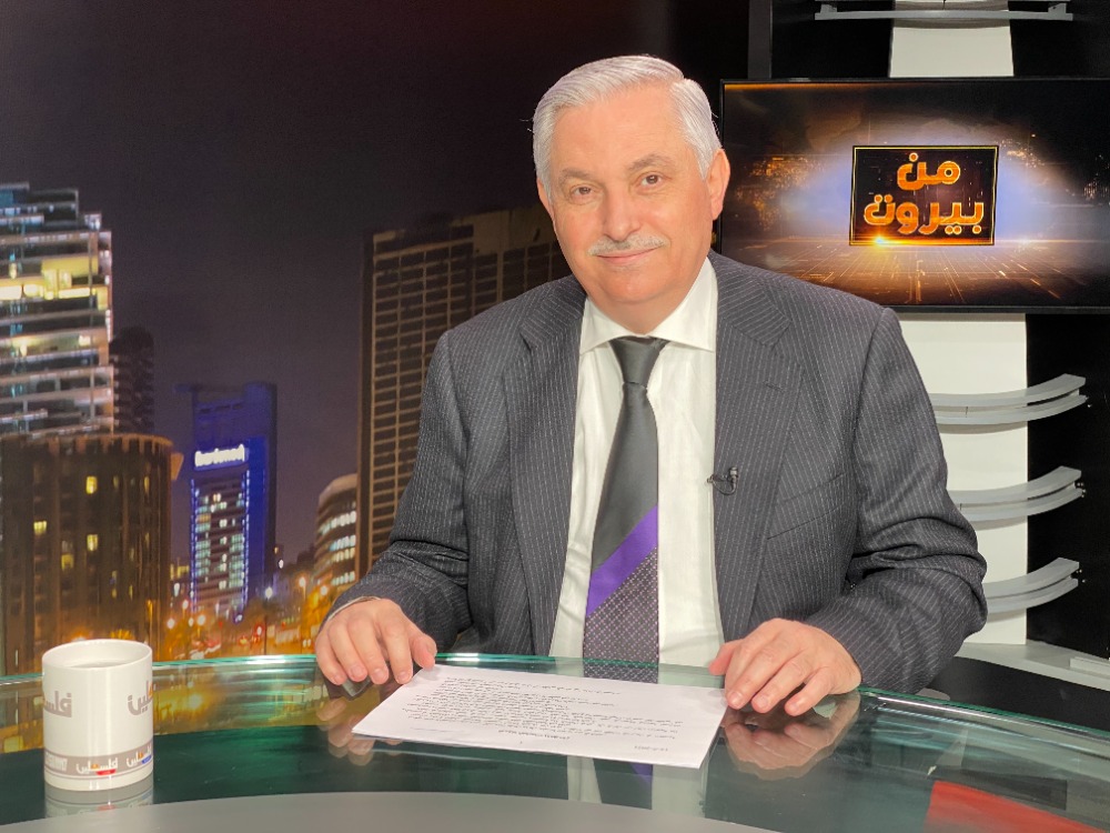 هيثم زعيتر في برنامج "من بيروت" على شاشة تلفزيون فلسطين