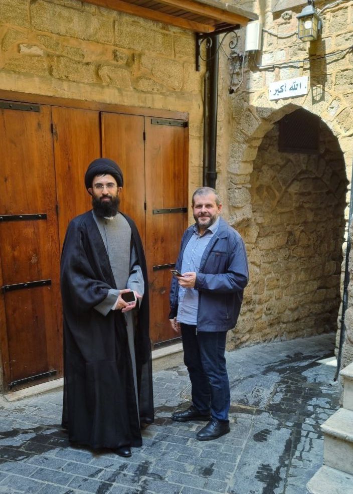 المستشار الثقافي الإيراني زار المفتي سوسان وجال على الأماكن التاريخية في صيدا
