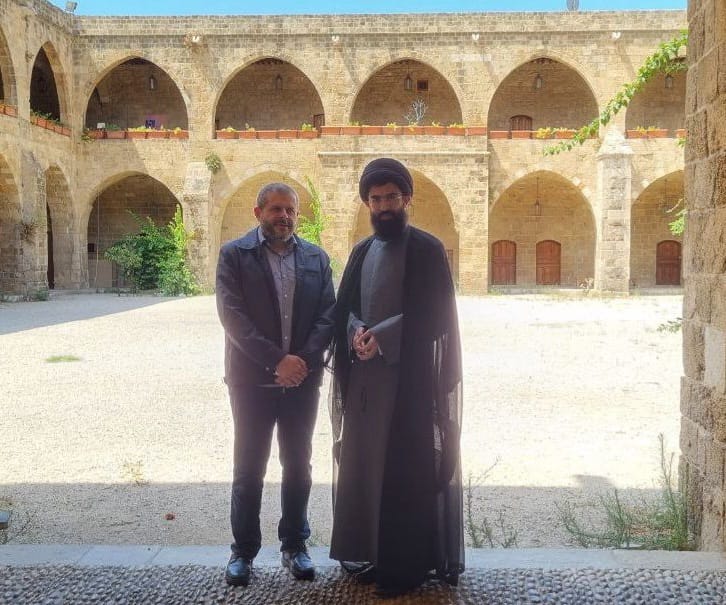 المستشار الثقافي الإيراني زار المفتي سوسان وجال على الأماكن التاريخية في صيدا