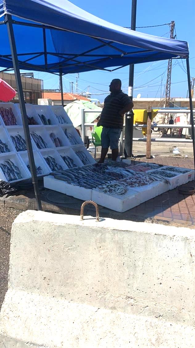 جولة لرئيس بلدية صيدا د. بديع في السوق التجاري