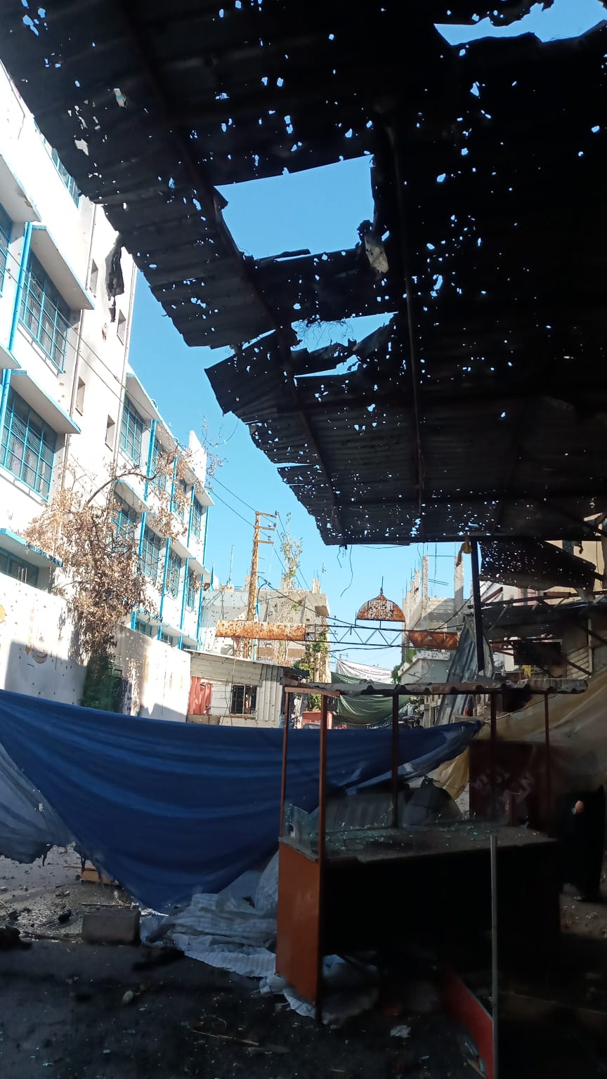 بالفيديو والصور: جولة في شارع  حي الصفصاف داخل مخيم عين الحلوة صباح هذا اليوم