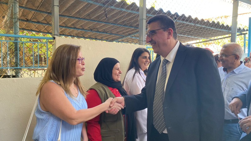 حفل تأهيل وتوسعة مستوصف الشهيد معروف سعد!