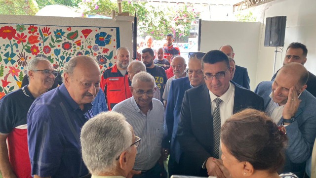 حفل تأهيل وتوسعة مستوصف الشهيد معروف سعد!