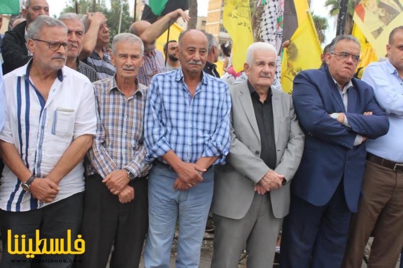 صيدا تحيي ذكرى استشهاد القائد الرمز ياسر عرفات بمهرجان سياسي ووقفة تضامنية حاشدة
