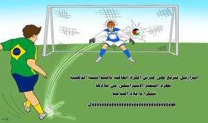 سداسية المنتخب البرازيلي …كاريكاتير ماهر الحاج