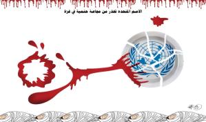 الأمم المتحدة تحذر من مجاعة حتمية في غزة … كاريكاتير ماهر الحاج