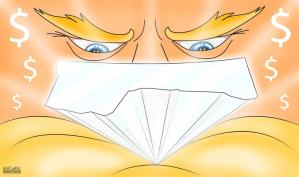 غزة جوهرة الشرق الأوسط أطماع ترامب .. كاريكاتير ماهر الحاج