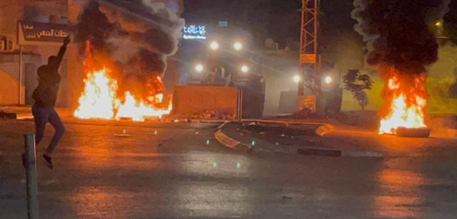 بالفيديو - اطلاق نار يستهدف قوات الاحتلال خلال اقتحام مدينة نابلس
