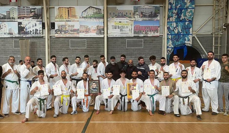 نادي الهدى الرياضي حارة صيدا يشارك بالمرحلة الأخيرة من بطولة لبنان بالكيوشنكاي ويحصد 18 مركزا