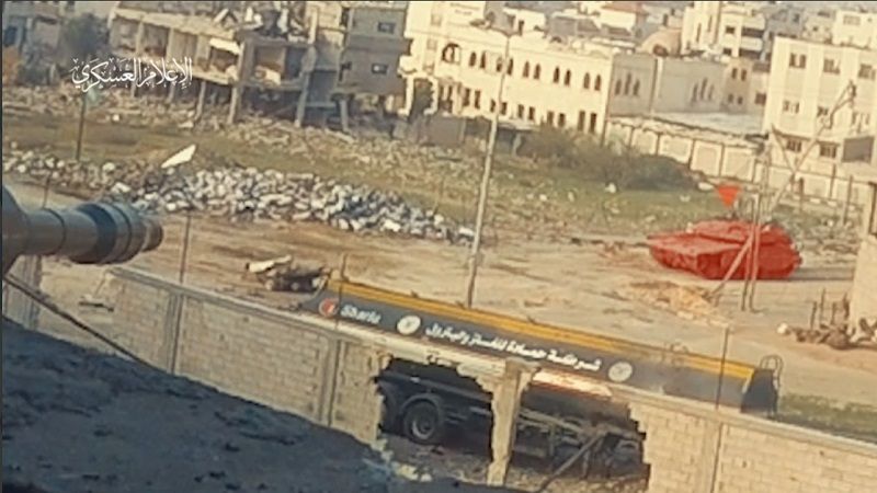 بالفيديو - مشاهد بطوليّة من التحام مقاتلي "القسام" مع آليات وجنود الاحتلال شرق مدينة غزة