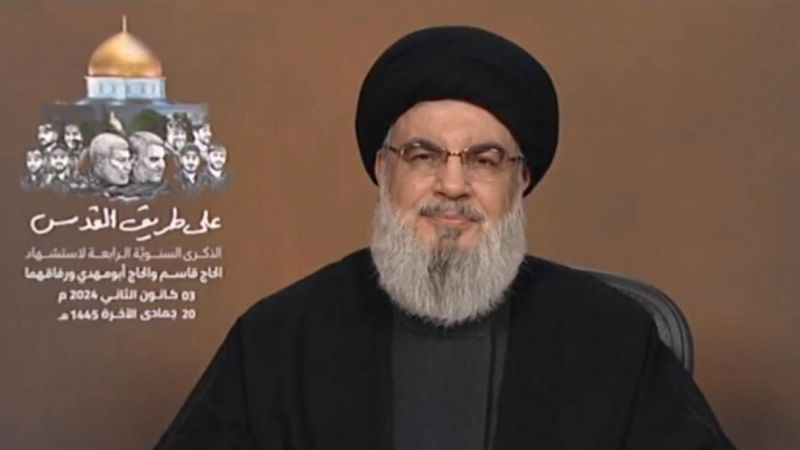 السيد نصرالله عن جريمة اغتيال العاروري: لن تبقى دون رد وعقاب وبيننا وبينكم الميدان والأيام والليالي