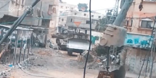 بالفيديو - استهداف جنود وتدمير آليات ... مشاهد من التحام "القسام" مع قوات الاحتلال في غزة