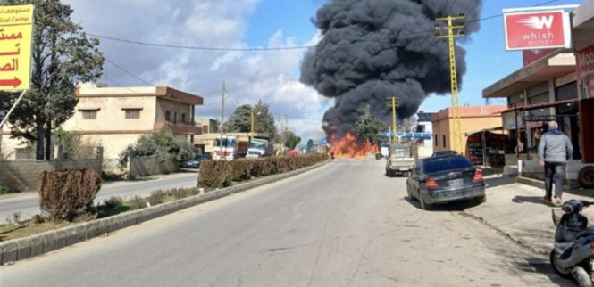 بعد انفجار الصهريج في البقاع ومقتل شخصين ... هذا ما أعلنته وزارة الطاقة!
