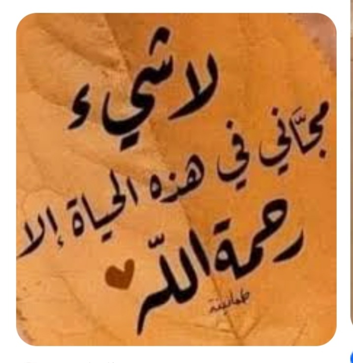 "لا شيء بالمجّان"!