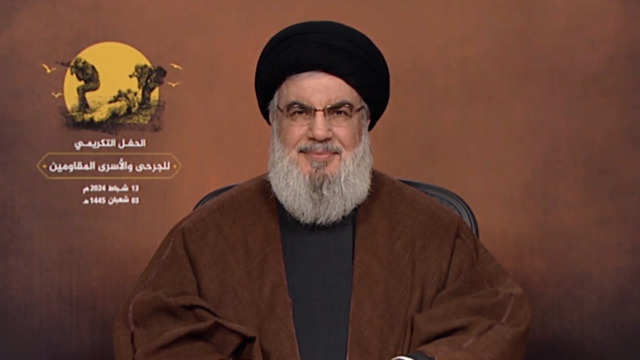 السيد نصرالله: نقاتل في الجنوب وعيننا على غزة ... ومن يهددنا بالتوسعة في الحرب نهدده بالتوسعة!