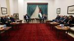 الرئيس عباس يطلع أمين عام مجلس الكنائس العالمي على مستجدات الأوضاع الفلسطينية