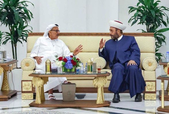 القاضي عريمط يلتقي الحبتور