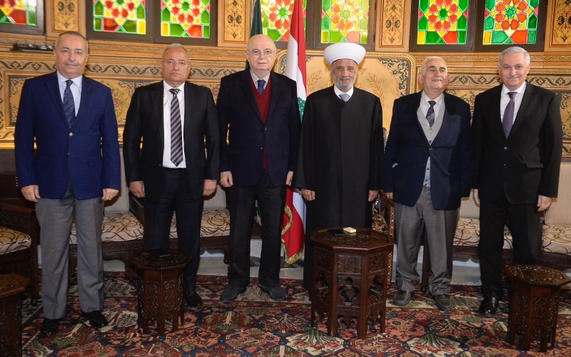 المفتي دريان يستقبل وفد جريدة "اللواء"
