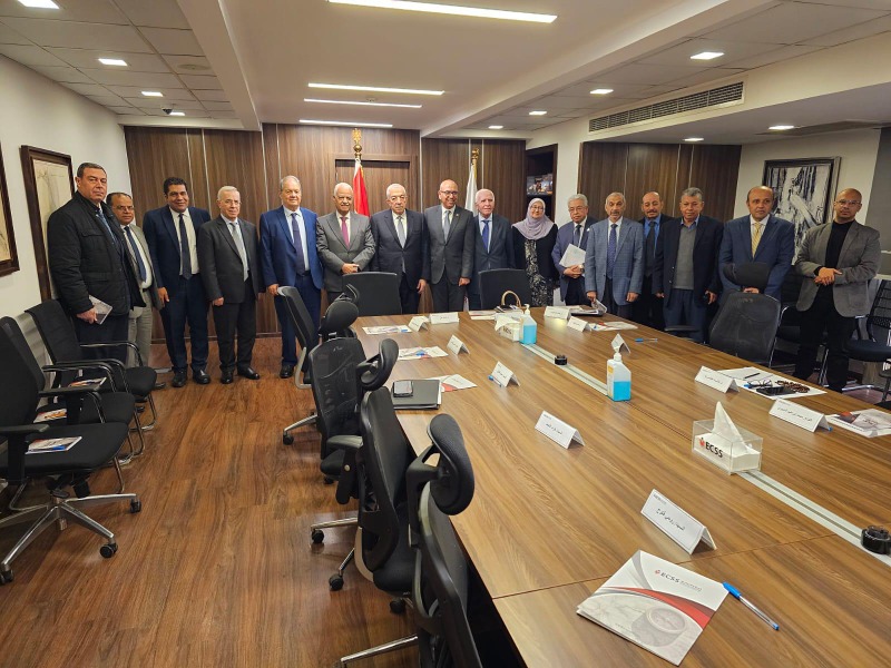 وفد "فتح" يعقد لقاءً مع المركز المصري للفكر والدراسات الاستراتيجية