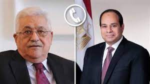 اتصال هاتفي بين الرئيس عباس ونظيره المصري