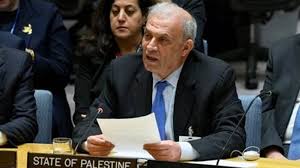 أبو عمرو يطالب مجلس الأمن بمنح فلسطين العضوية الكاملة