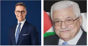 اتصال هاتفي بين الرئيس عباس والرئيس الفنلندي
