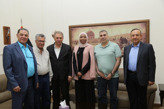 السفير دبور يلتقى وفداً من "نقابة تجار ومستوردي المستلزمات الطبية والمخبرية" في لبنان