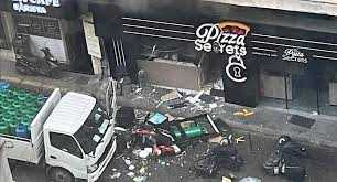 جديد التحقيق في حادث احتراق مطعم "Pizza Secret"