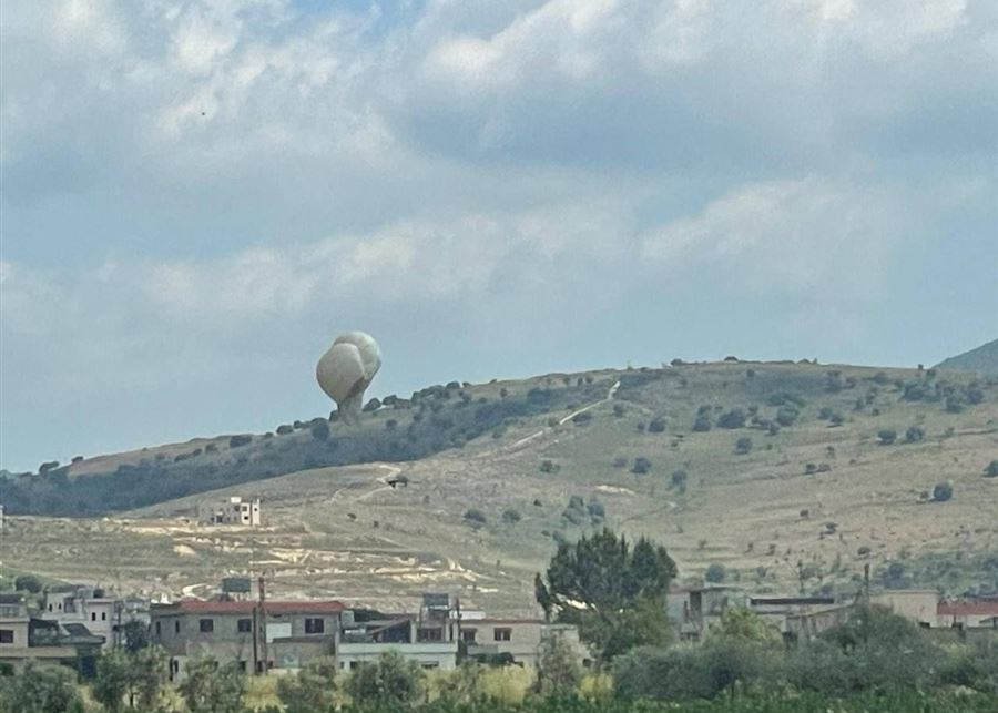 بالفيديو - "الحزب" يستهدف المنطاد التجسسي الاسرائيلي في "أدميت"!
