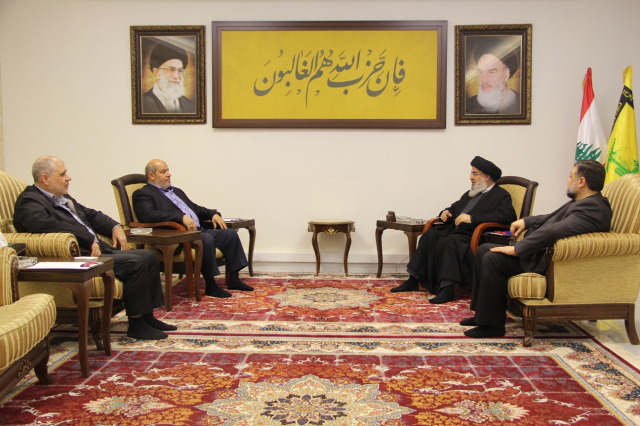 السيد نصرالله يستقبل وفدًا قياديًا من حركة "حماس"