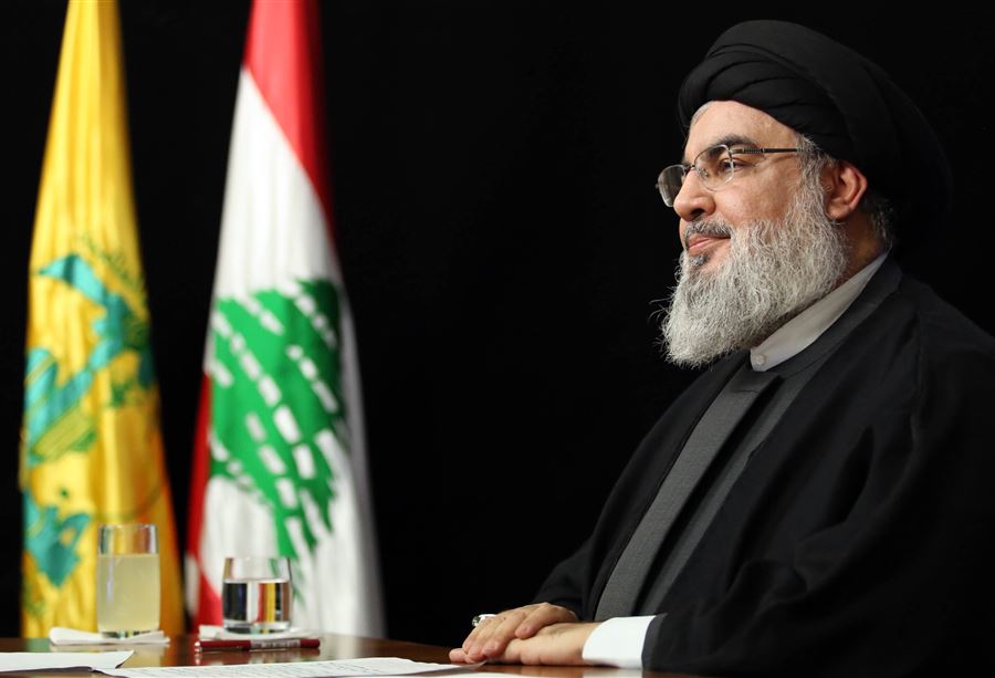 برقية تعزية من السيد نصرالله الى الامام الخامنئي