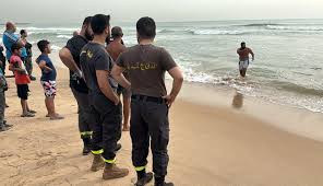 الدفاع المدني يحذر .. لا تقتربوا من الشاطىء اليوم وغدا!