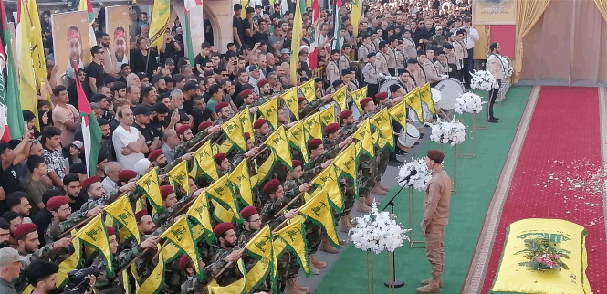 بمأتم مهيب... "الحزب" وأهالي الغازية شيّعوا الشهيد محمد شوقي شقير