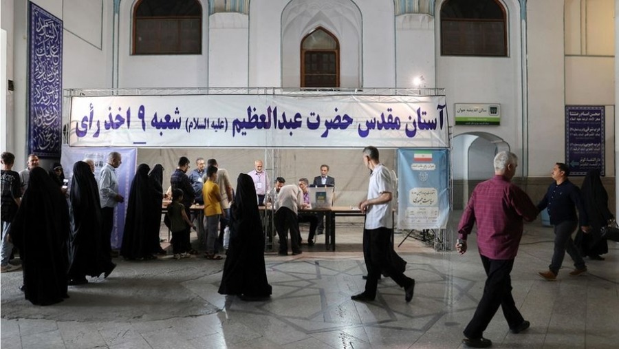 إعلان النتائج الأولية للانتخابات الرئاسية الإيرانية