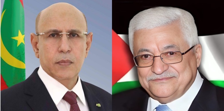 الرئيس عباس يهنئ رئيس موريتانيا بإعادة انتخابه لولاية جديدة