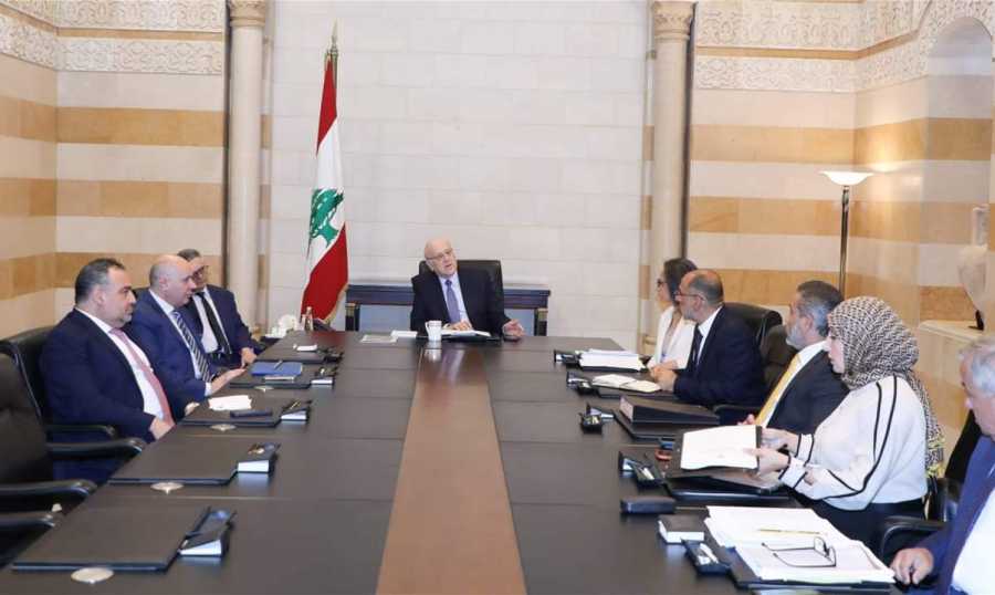 الرئيس ميقاتي يبحث ملف الرواتب والاجور!