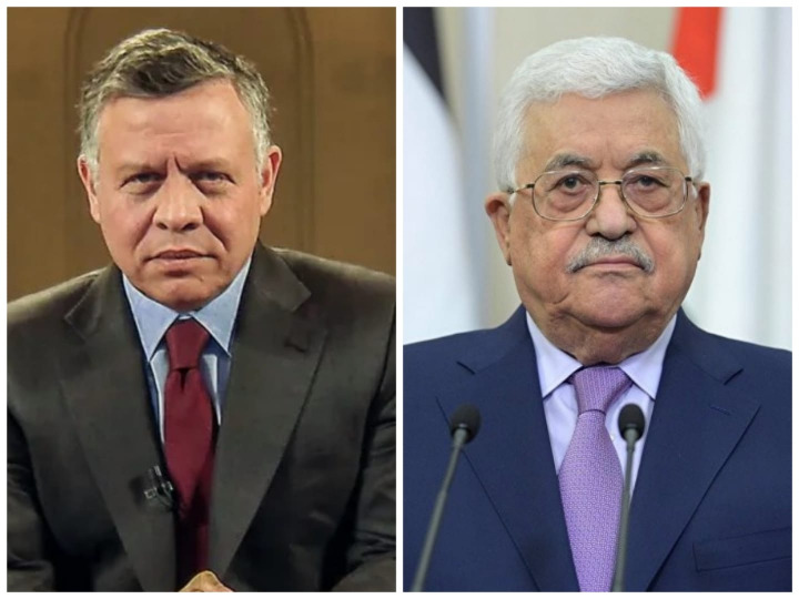 الرئيس عباس يتلقى برقية تعزية من ملك الأردن بوفاة ابن شقيقه