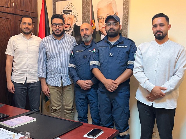 دائرة الشباب وأفواج الإطفاء تبحثان تعزيز التعاون مع "اللجنة الدولية للصليب الأحمر"