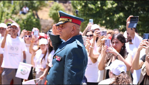 احتفال بمناسبة عيد الجيش في راشيا