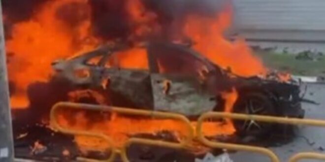 بالفيديو - مقتل مستوطن بانفجار سيارة في القدس!