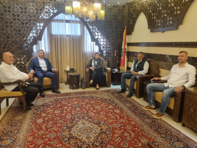 المحافظ الترك تستقبل العميد حرب وتتابع مستجدات الطوارئ في محافظتي الجنوب والنبطية