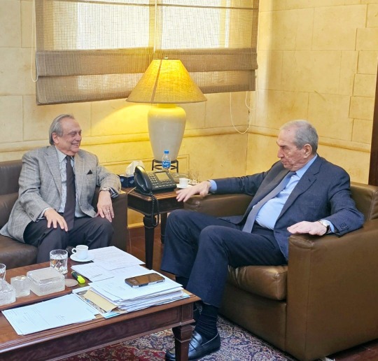 حبيب والجسر يبحثان سبل دعم القروض السكنية وإعادة الإعمار!
