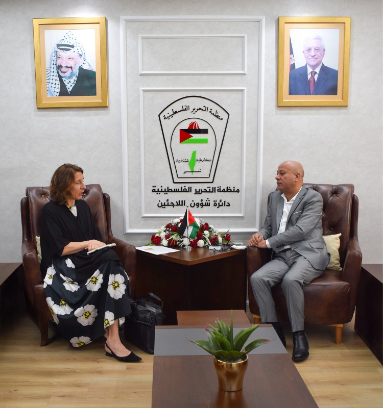 د. أبو هولي أولوياتنا تمكين الاونروا للقيام بدورها وزيادة الدعم المالي لها