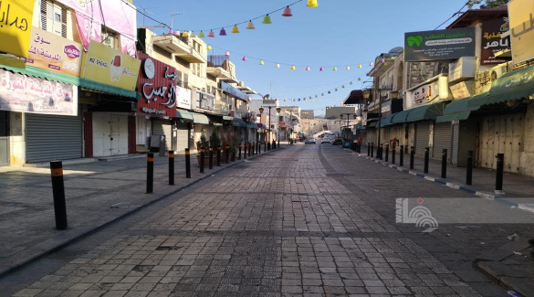 إضراب شامل يعم المحافظات الفلسطينية تنديدا بالحرب على غزة