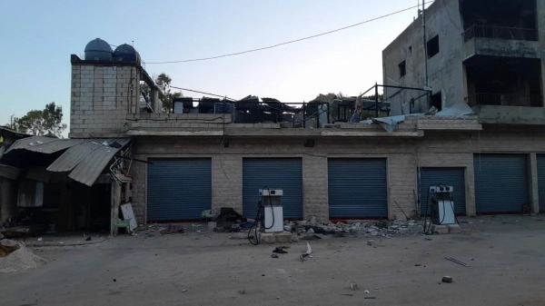 استهداف غرفة جاهزة في حولا... ونجاة عائلة بأعجوبة