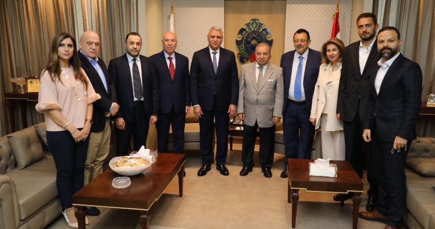 اللواء شقير يستقبل وفداً من نقابة الصحافة برئاسة الكعكي