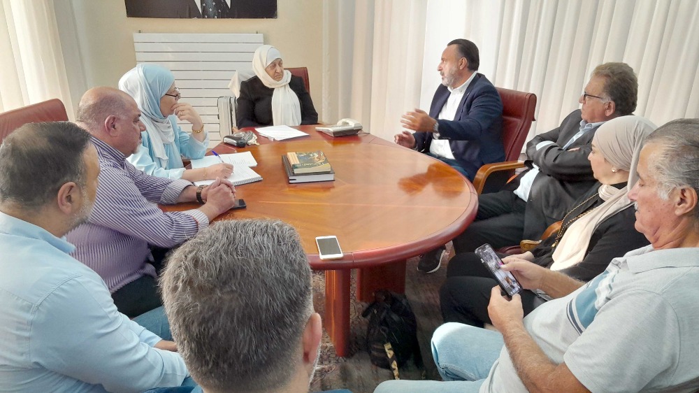 بهية الحريري تستقبل وفد جمعية أصدقاء زيرة وشاطىء صيدا